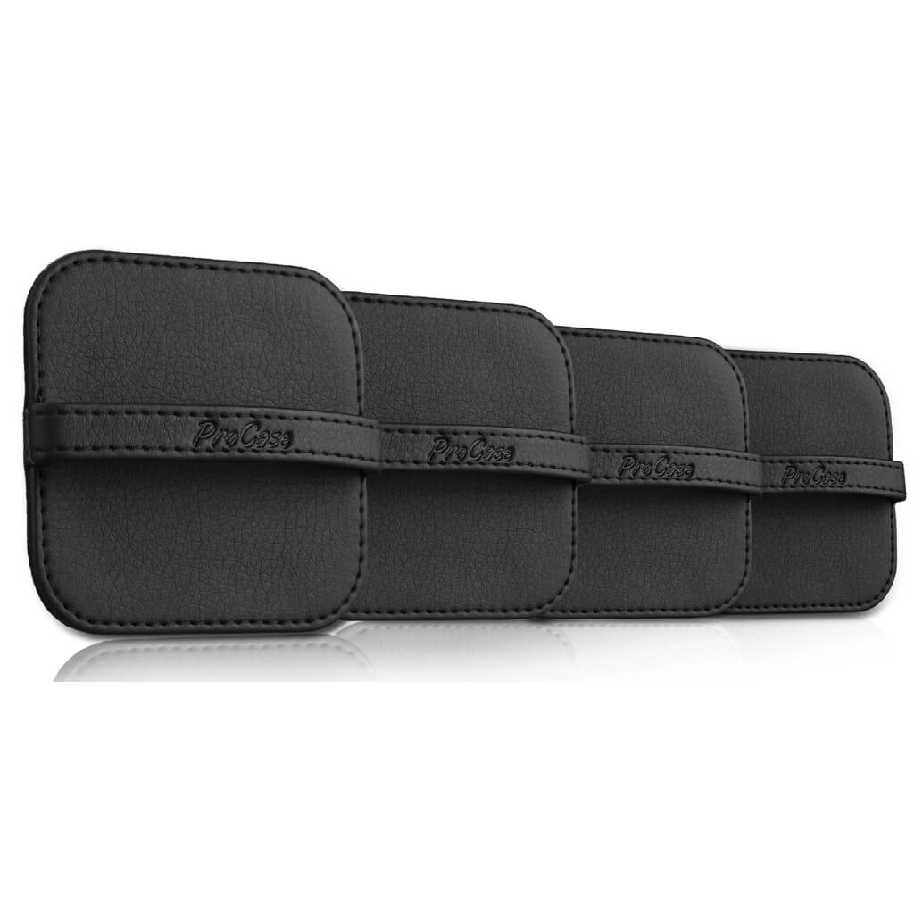 Elastic Strap Soft Cloth Wipes Screen Cleaner for iPad, iPhone, MacBook, Tablets, Laptop, Cellphone, Computer, Camera, TV Screen, Black