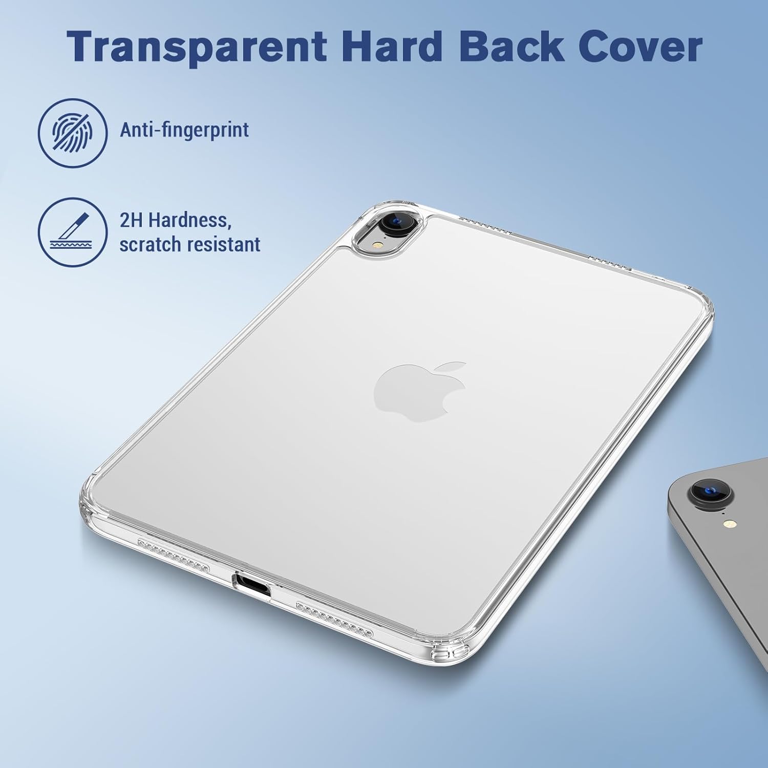 ProCase Slim Transparent Case for iPad mini 7th/6th Gen Clear