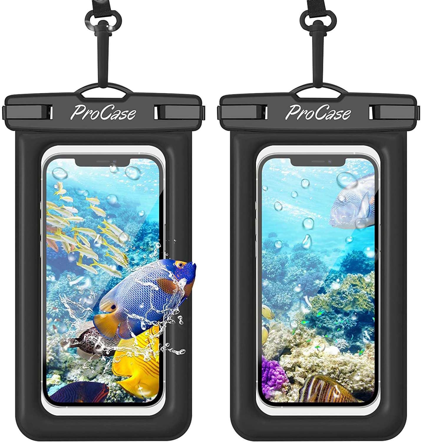 (2 Pack) Floating Waterproof Phone Case | ProCase