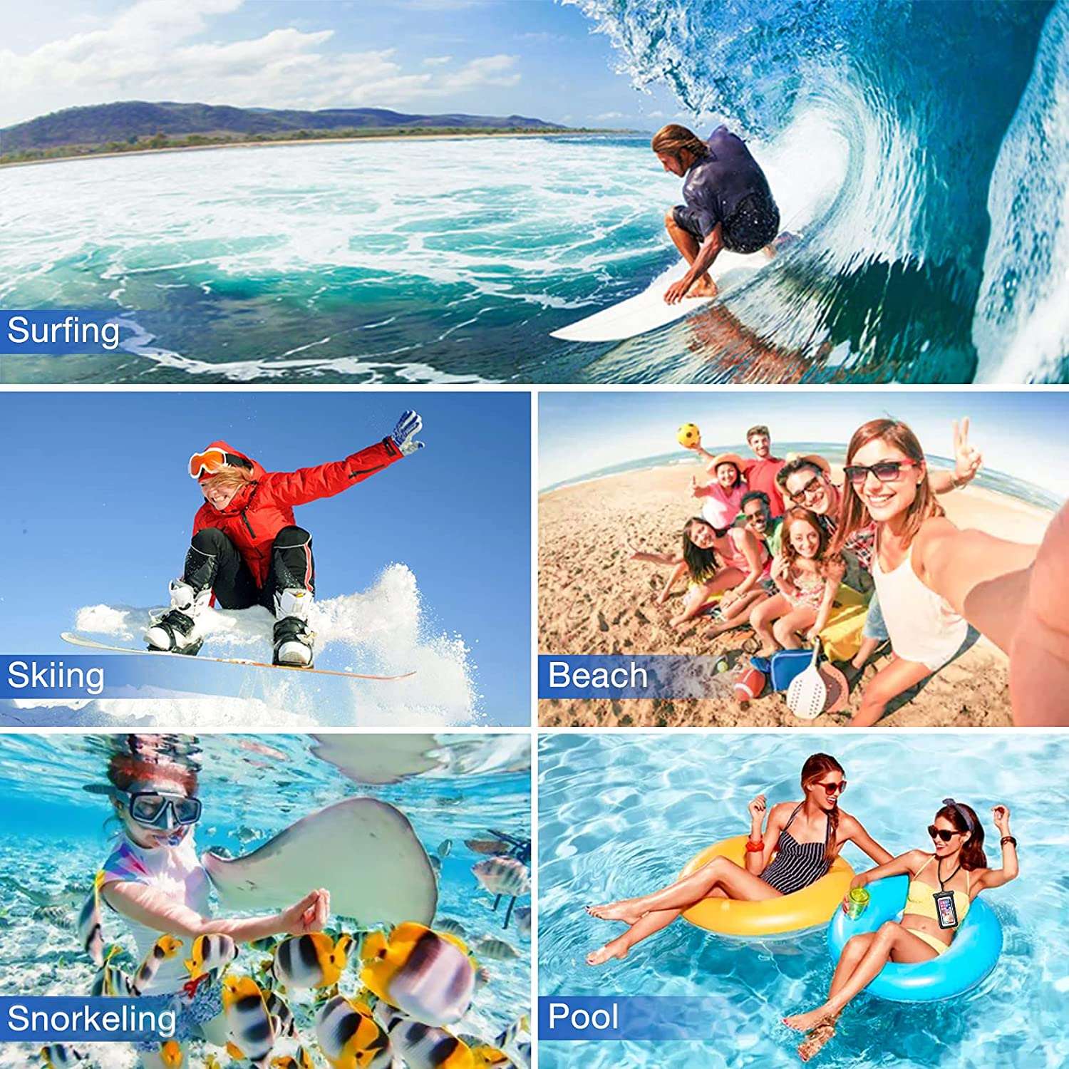waterproof cell phone pouch