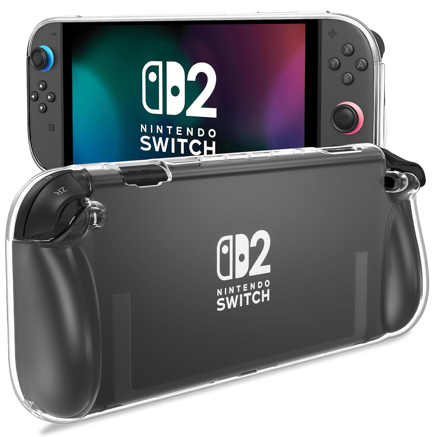 ProCase Clear Cover Protective Case for Nintendo Switch 2 2025 Clear