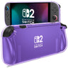 ProCase Clear Cover Protective Case for Nintendo Switch 2 2025 Purple