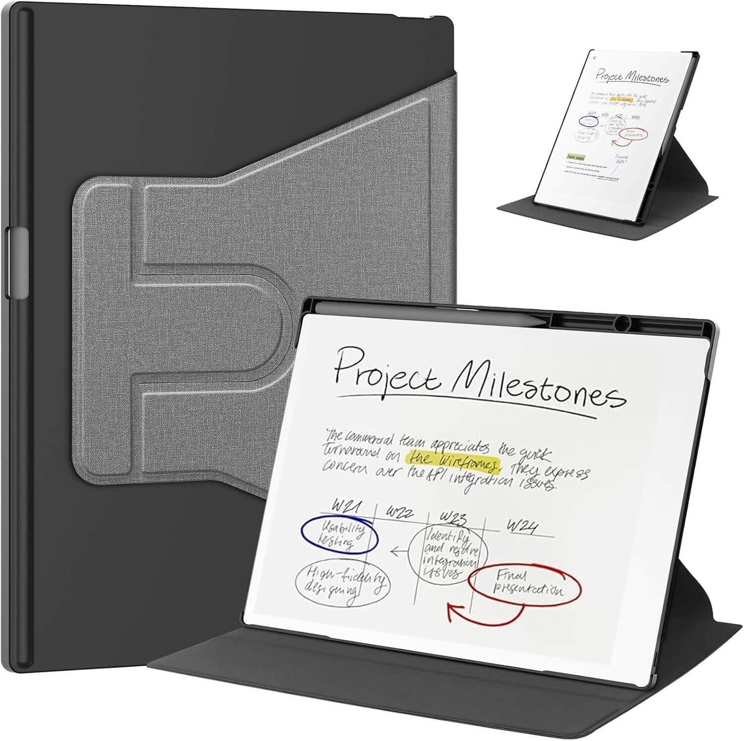 ProCase Protective Case for Remarkable Paper Pro Tablet 11.8" Grey