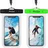 2 Pack Waterproof Phone Pouch, Dry Bag for iPhone 17 Air 16 15 14 13 Pro Plus Max, Galaxy S24 S23 S22 Ultra Pixel, Beach Essentials