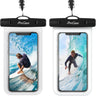 2 Pack Waterproof Phone Pouch, Dry Bag for iPhone 17 Air 16 15 14 13 Pro Plus Max, Galaxy S24 S23 S22 Ultra Pixel, Beach Essentials