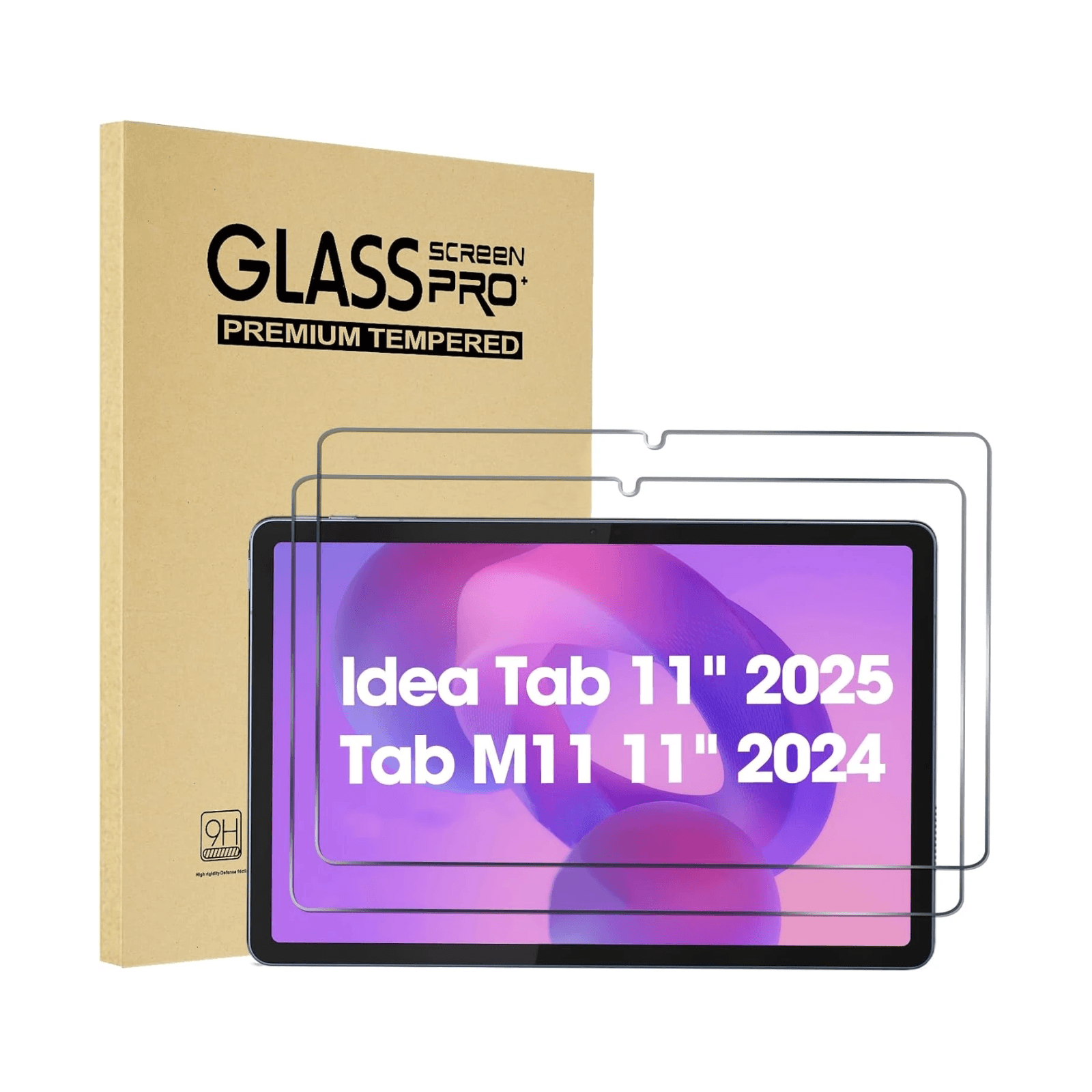 Tempered Glass Screen Protector for Lenovo 11" Moto Pad (2026) / Idea Tab (2025) / Tab M11