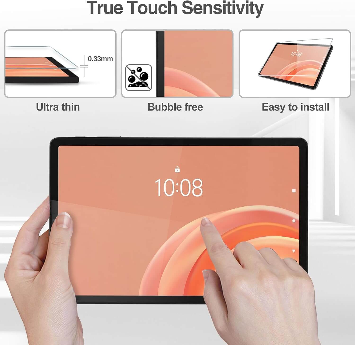 2-Pack Screen Protector for 12.1" Lenovo Tab Plus Gen 2 (2026) / Gen 1/ Tab K12 (2025)