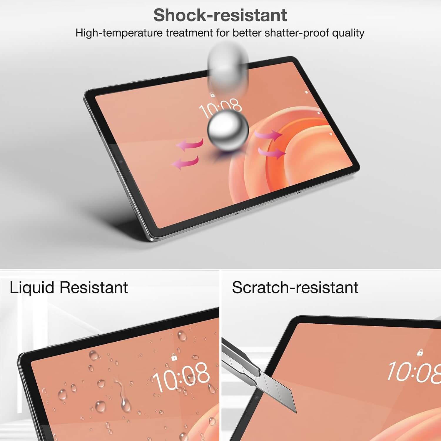 2-Pack Screen Protector for 12.1" Lenovo Tab Plus Gen 2 (2026) / Gen 1/ Tab K12 (2025)