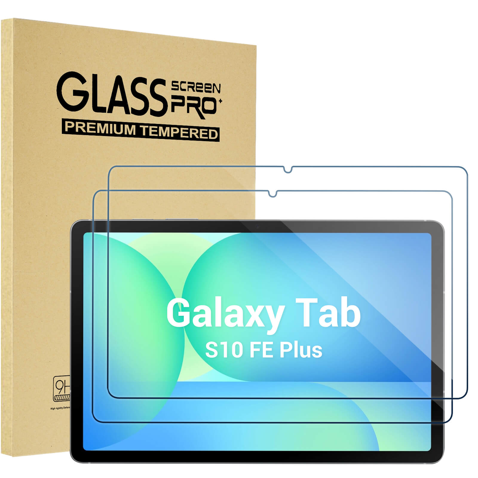 Hardness Tempered Glass Screen Film Guard for Tablet S10 FE+ (SM-X620/ X626/ X626B) 13.1 Inch