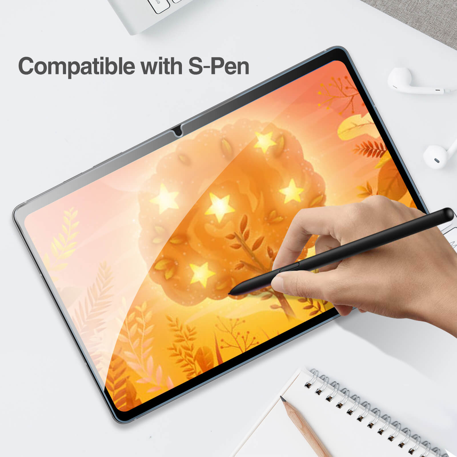 Screen Protector for Galaxy Tab S10 FE Plus 2025 13.1"