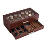 Pull-Out Watch Box & Accessories Organizer (12/14/24 Slots, 2/3-Layer) | ProCase