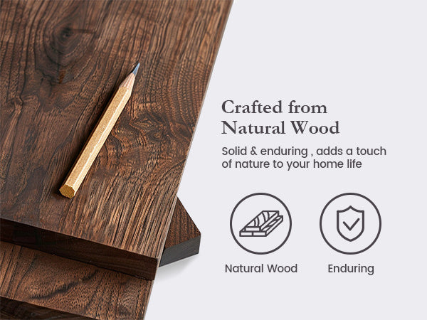 Wood Watch Display Stand Holder for Men, Wristwatch Tower with T-Bar Design, Hanging Watch Rack, Wooden Wrist Watch Tree