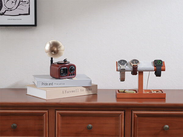 Wood Watch Display Stand Holder for Men
