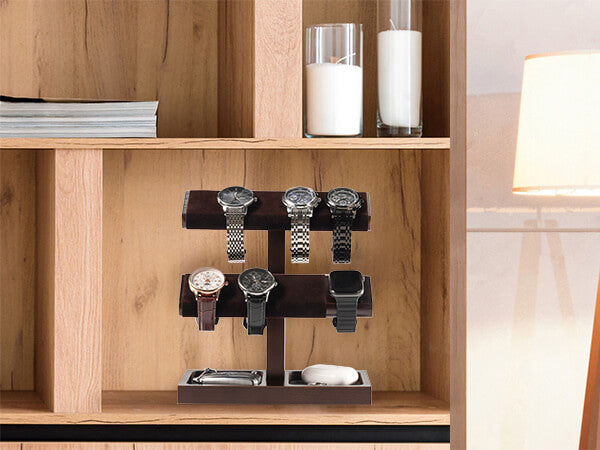 Wood Watch Display Stand Holder for Men
