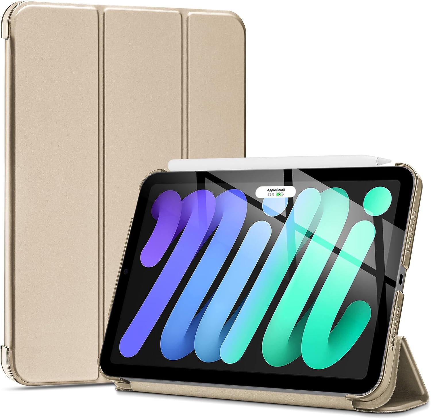 ProCase iPad Mini 6th/7th Gen 8.3" 2021 2024 Hard Back Case