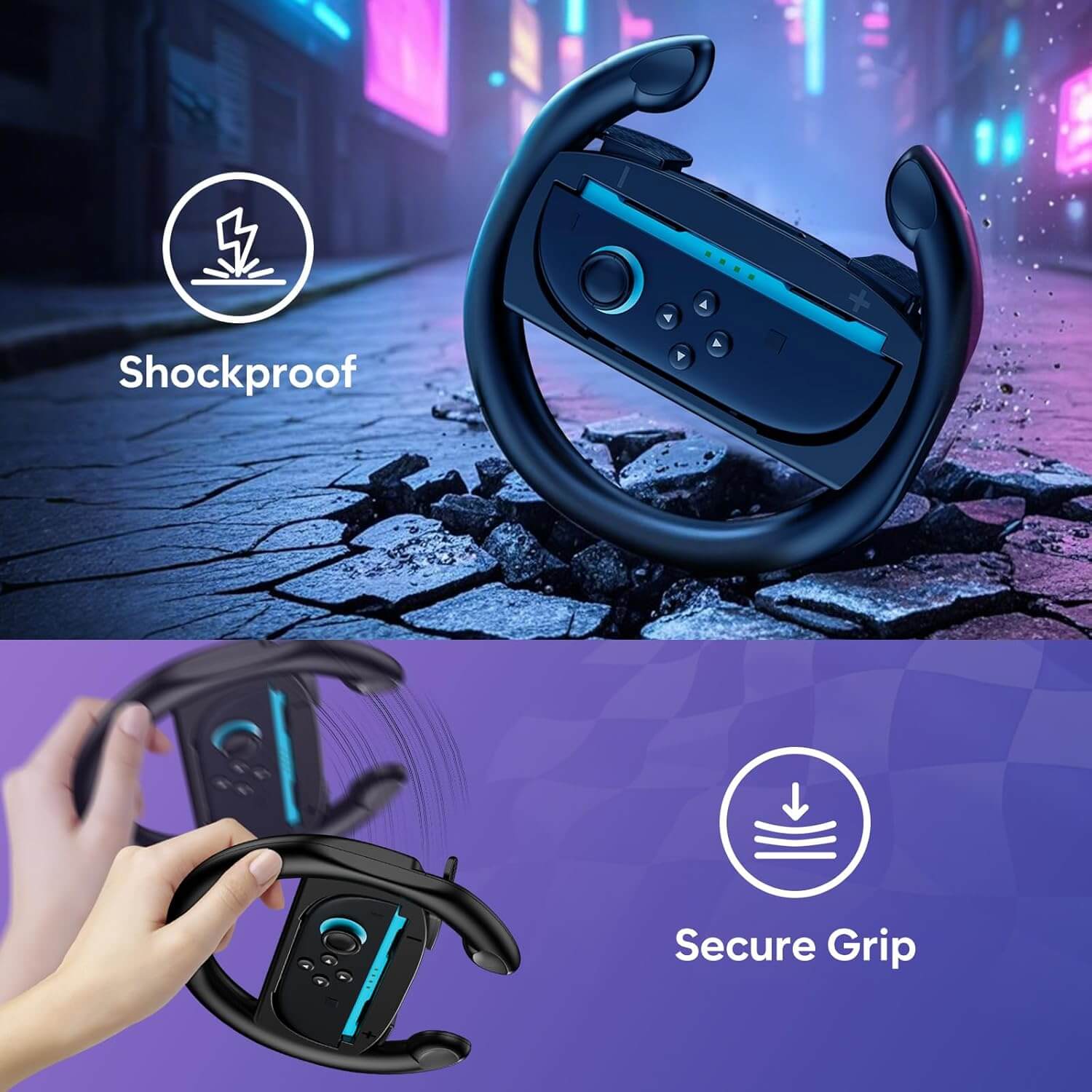 ProCase Steering Wheels for Nintendo Switch 2 Joy-Con