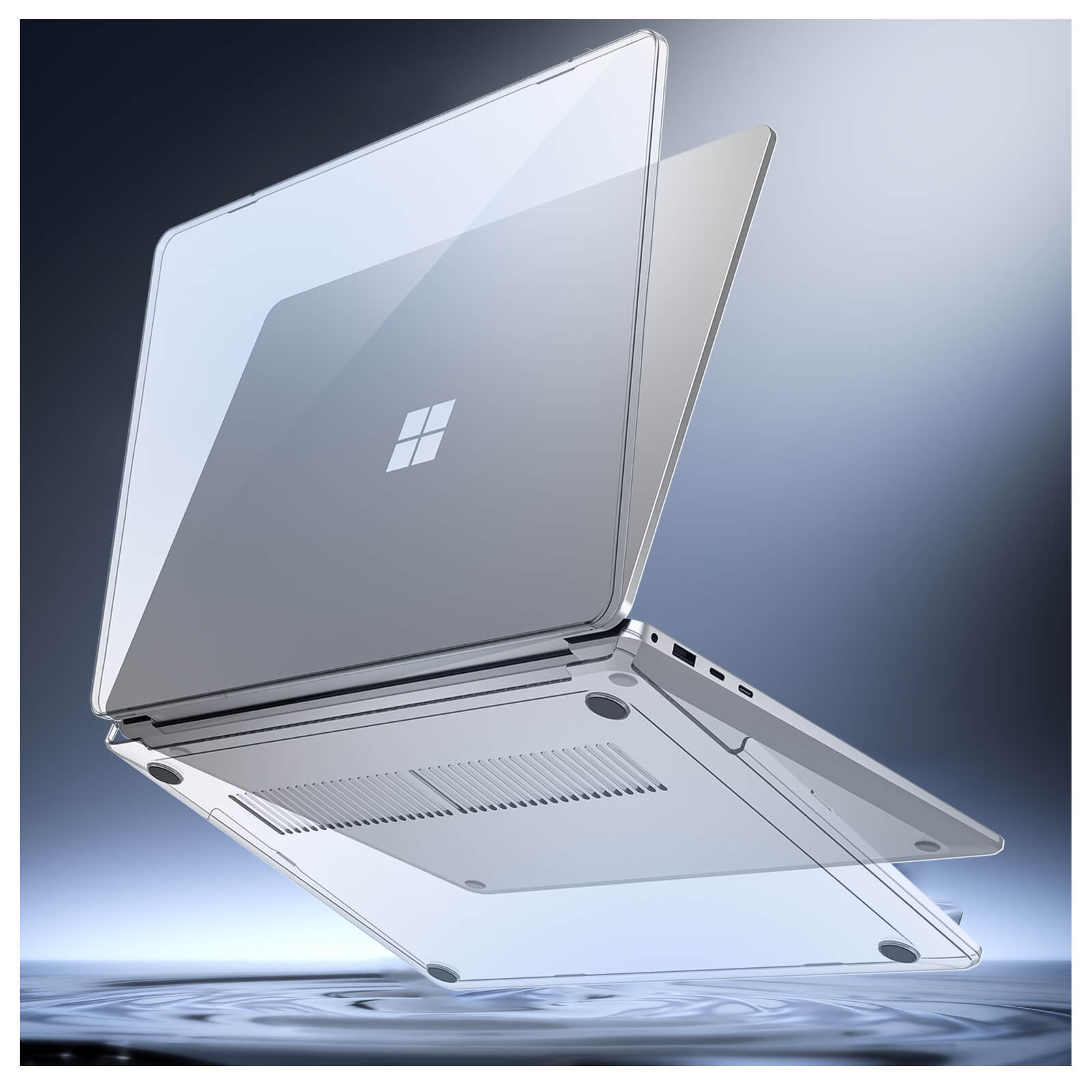 Protective Case for 15 Inch Microsoft Surface Laptop 7 2024