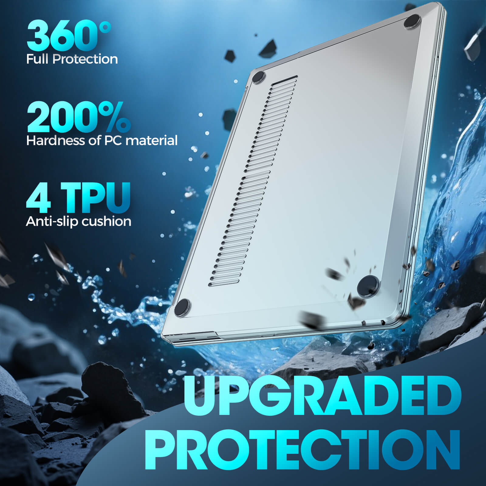 Protective Case for 15 Inch Microsoft Surface Laptop 7 2024