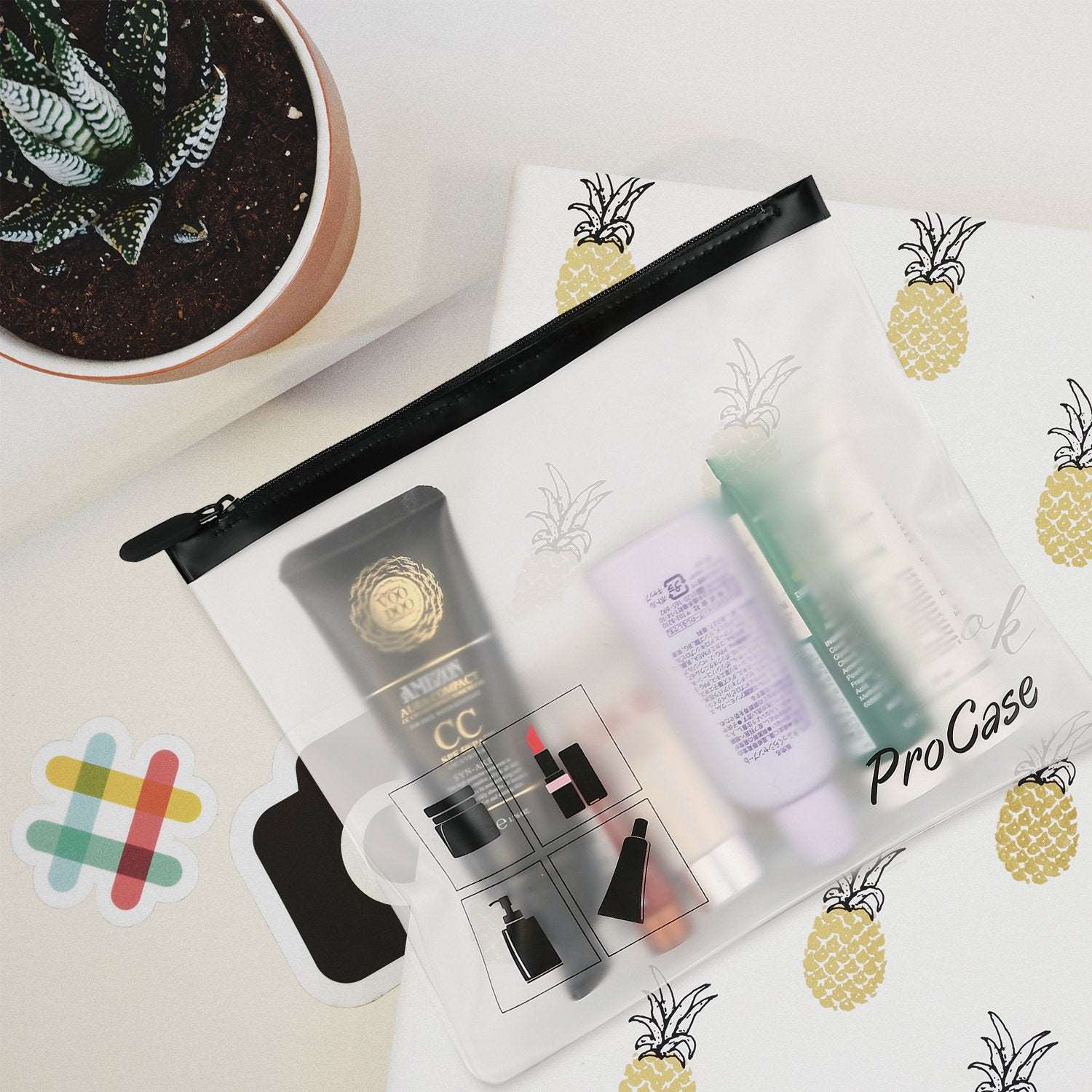 Travel Toiletry Makeup Pouch