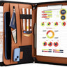Portfolio Business Padfolio Folder with Zipper