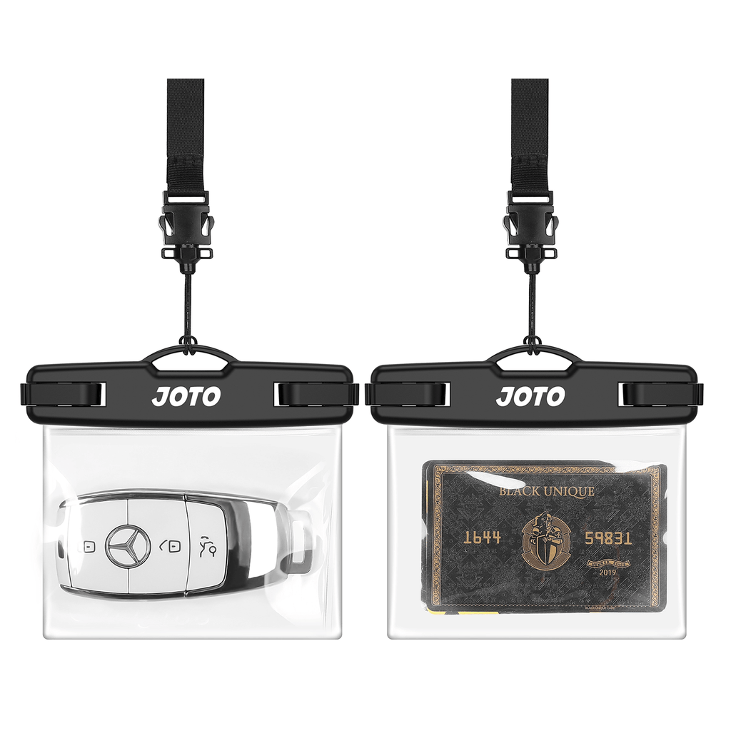 (2 Pack) Waterproof Car Key FOB Case with Lanyard | JOTO
