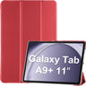 Smart Case for Galaxy Tab A9 Plus/A9+ 5g 11 Inch 2023 SM-X210 SM-X215 SM-X216 SM-X218, Slim Stand Hard Back Shell Protective Cover Folio Case for Galaxy Tab A9 Plus 2023, red