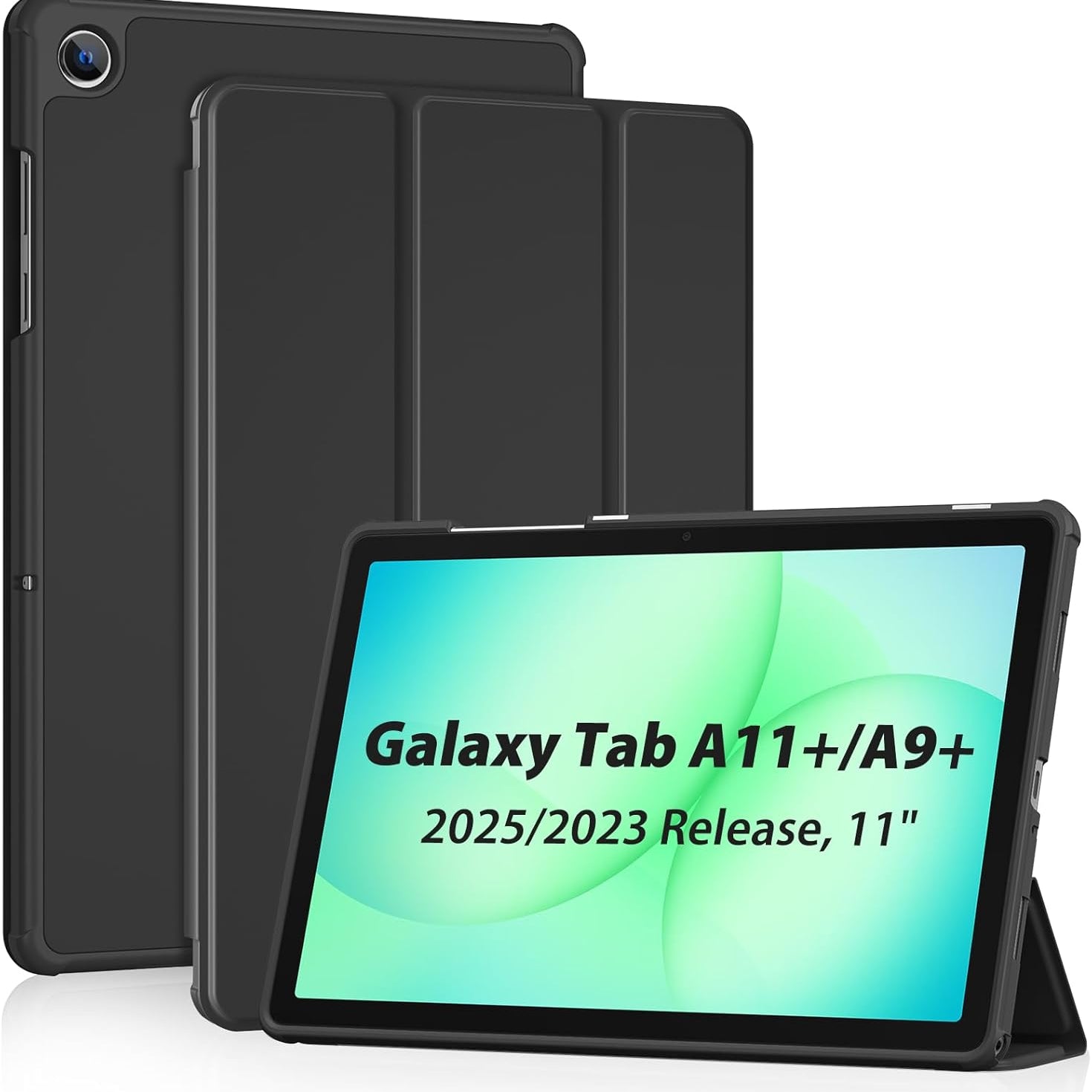 Galaxy Tab A11+ Plus/A9+ Plus 11 Inch Tablet Case with Soft TPU Back