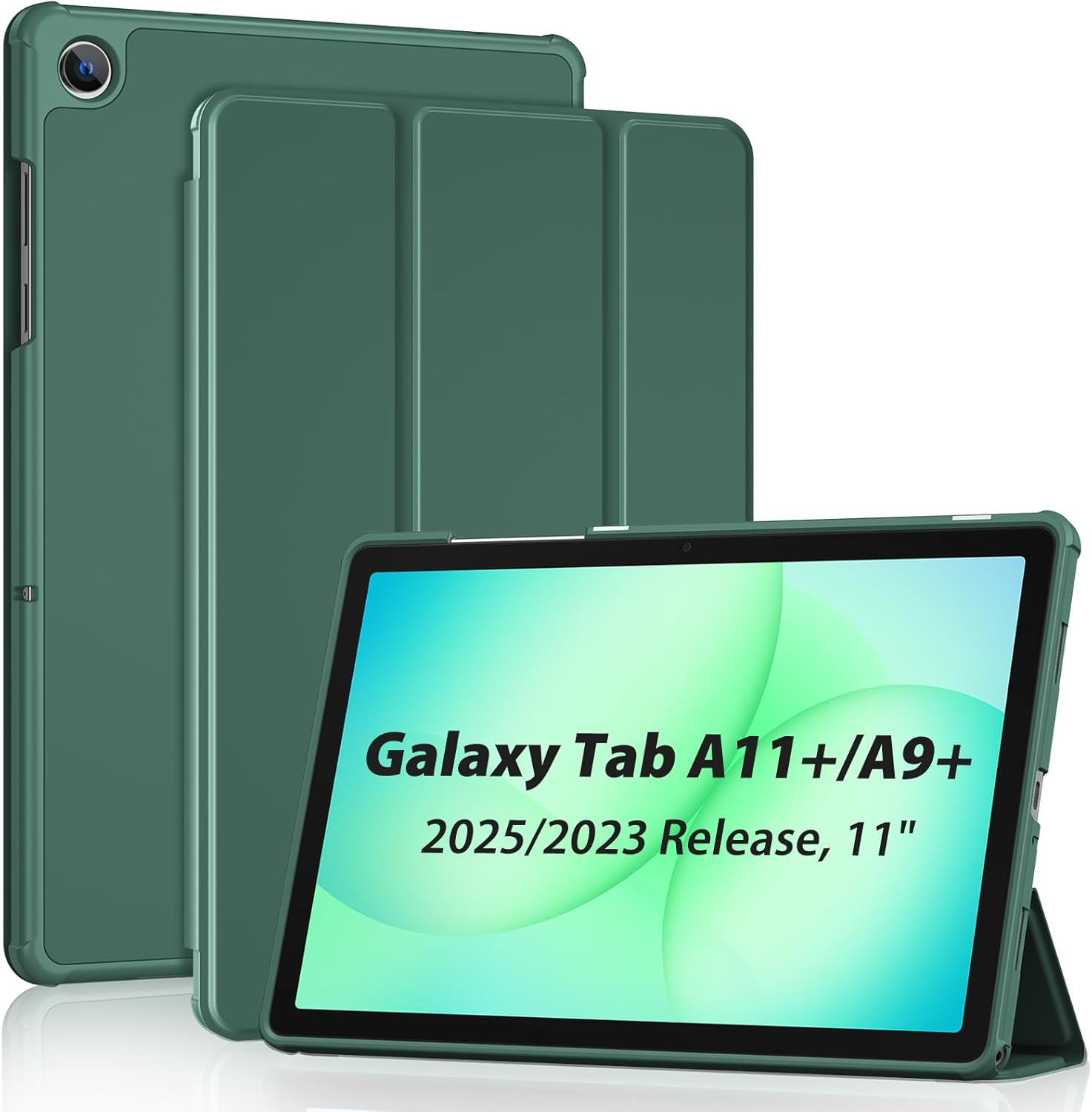 Galaxy Tab A11+ Plus/A9+ Plus 11 Inch Tablet Case with Soft TPU Back