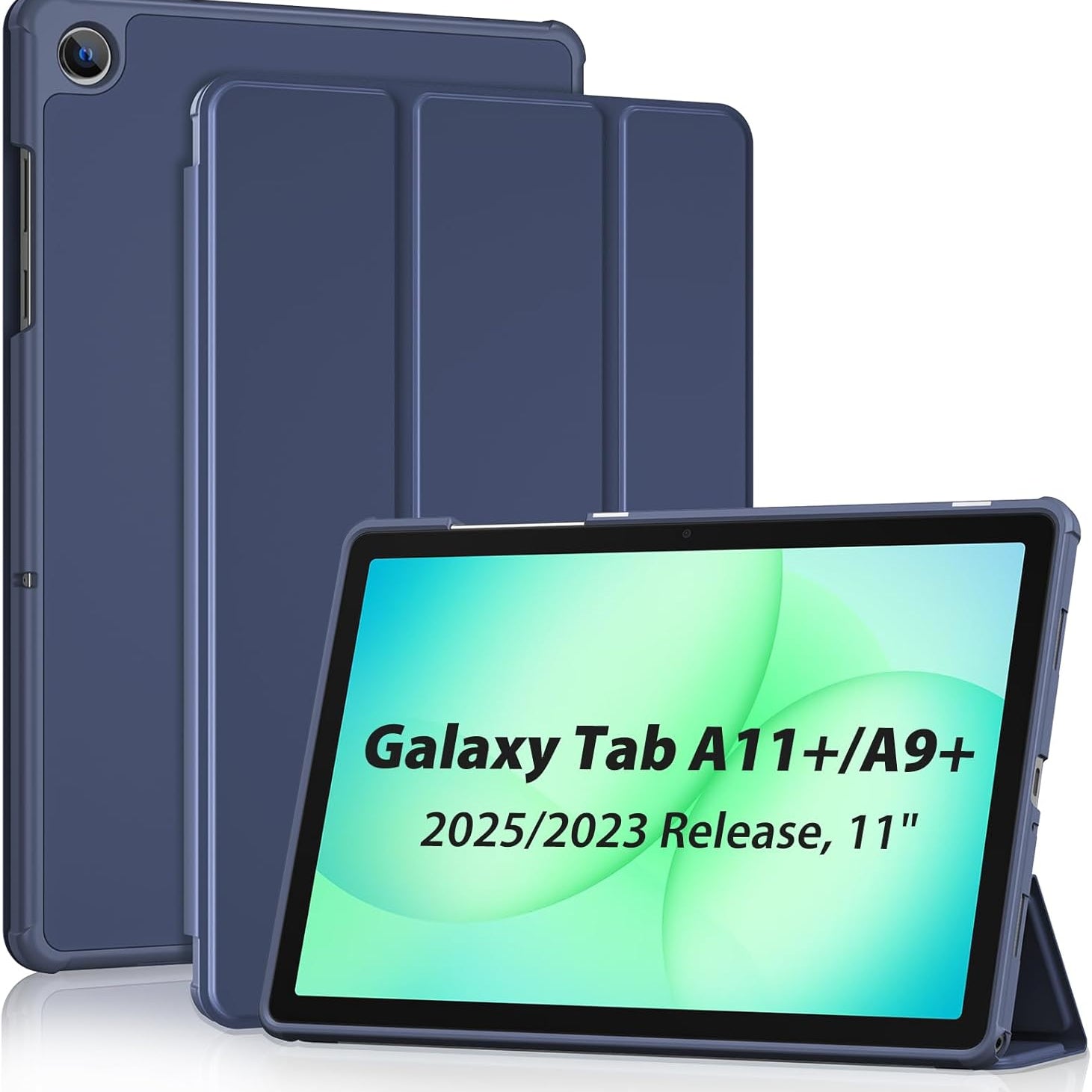 Galaxy Tab A11+ Plus/A9+ Plus 11 Inch Tablet Case with Soft TPU Back