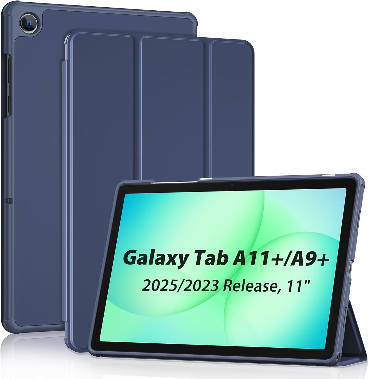 Galaxy Tab A11+ Plus/A9+ Plus 11 Inch Tablet Case with Soft TPU Back