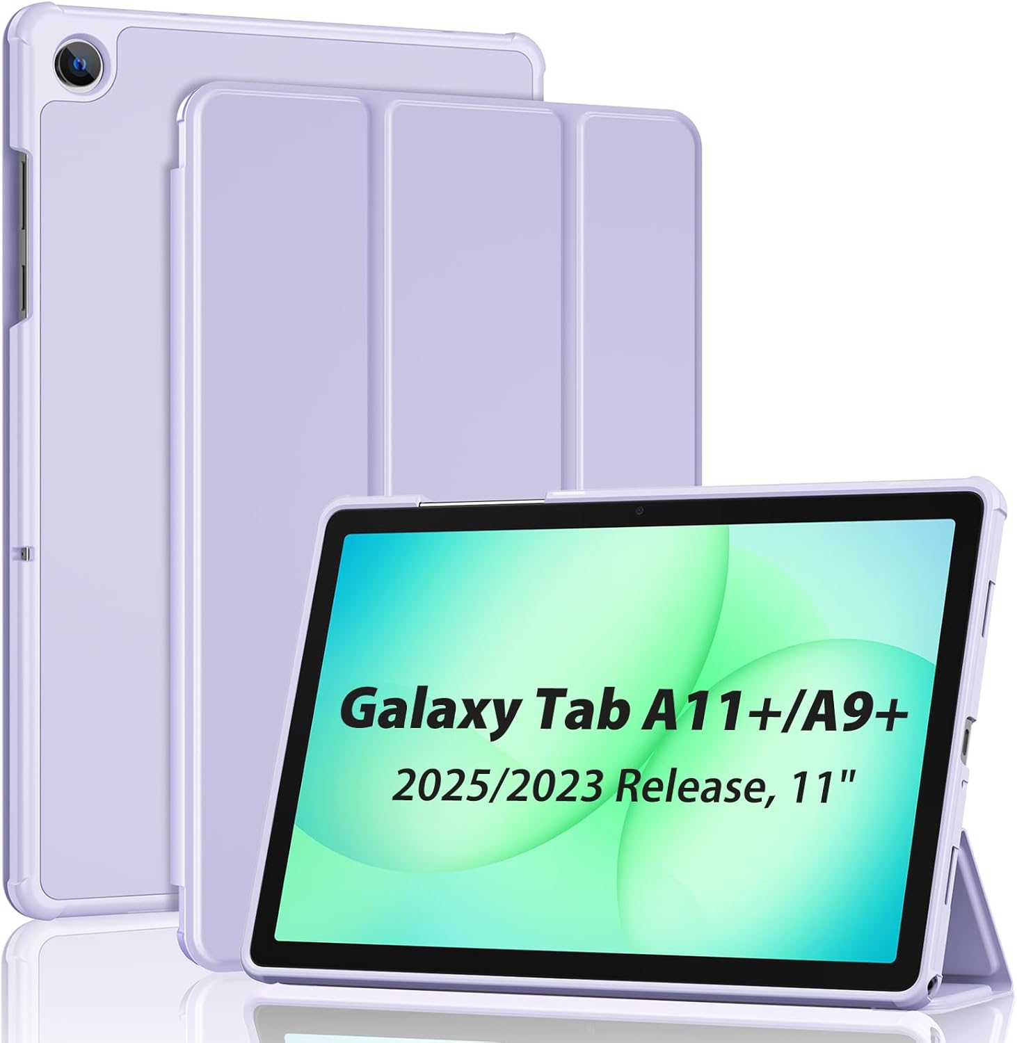 Galaxy Tab A11+ Plus/A9+ Plus 11 Inch Tablet Case with Soft TPU Back