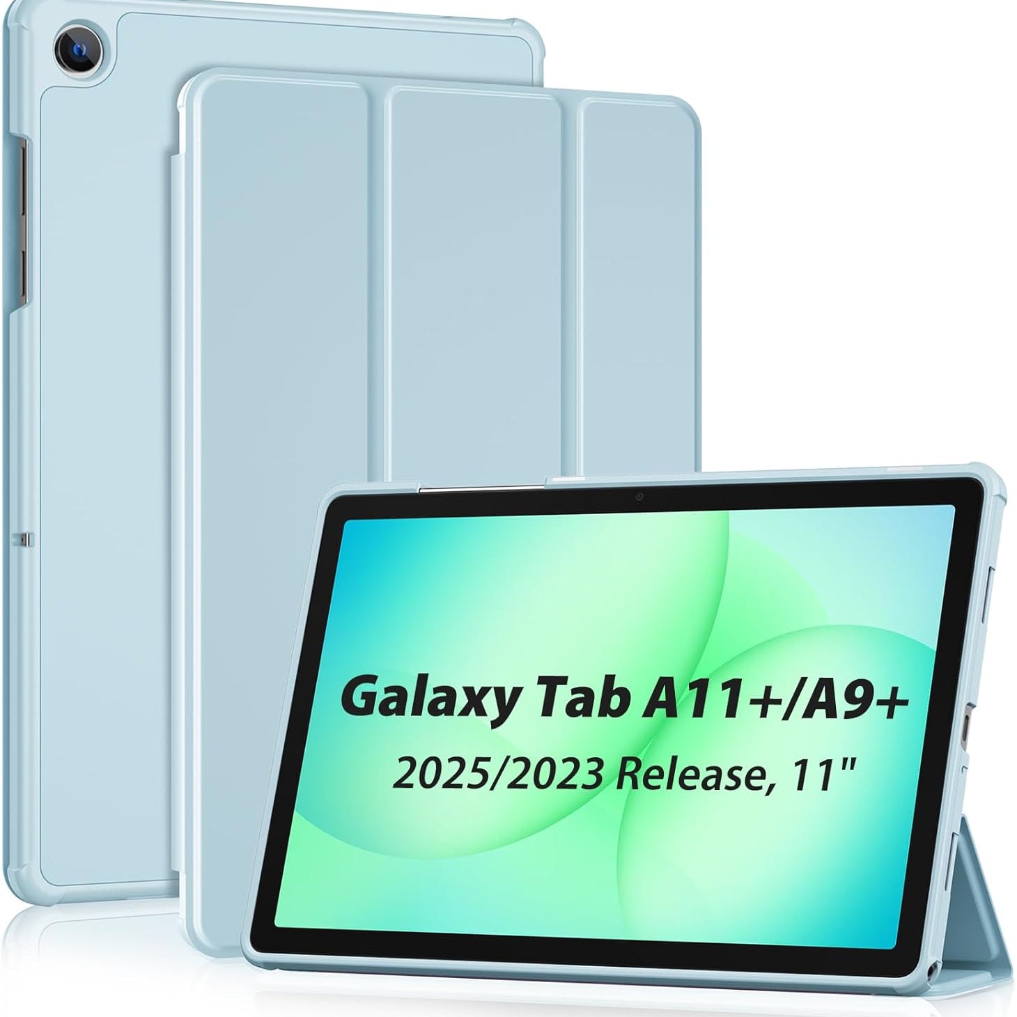 Galaxy Tab A11+ Plus/A9+ Plus 11 Inch Tablet Case with Soft TPU Back