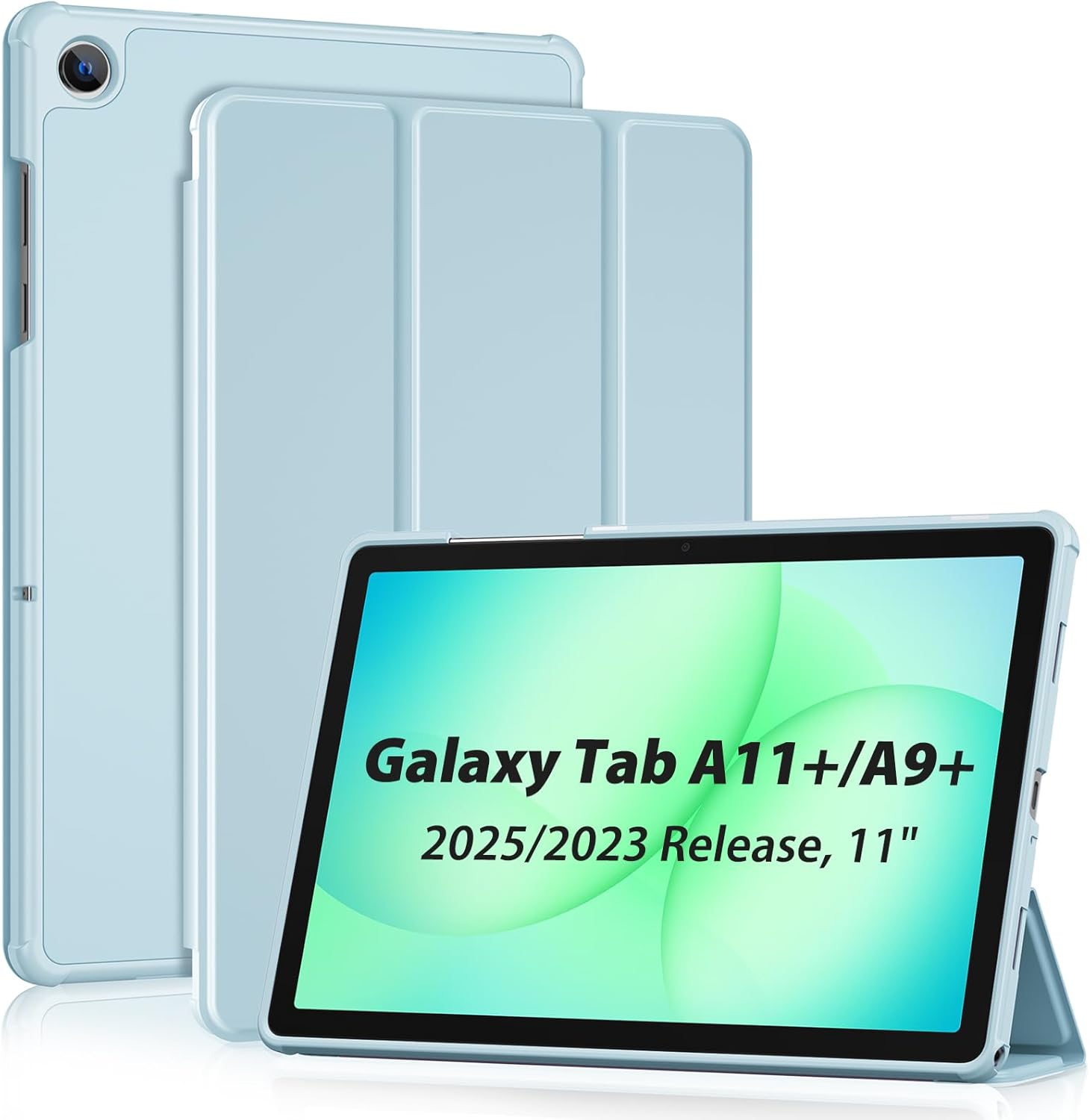 Galaxy Tab A11+ Plus/A9+ Plus 11 Inch Tablet Case with Soft TPU Back