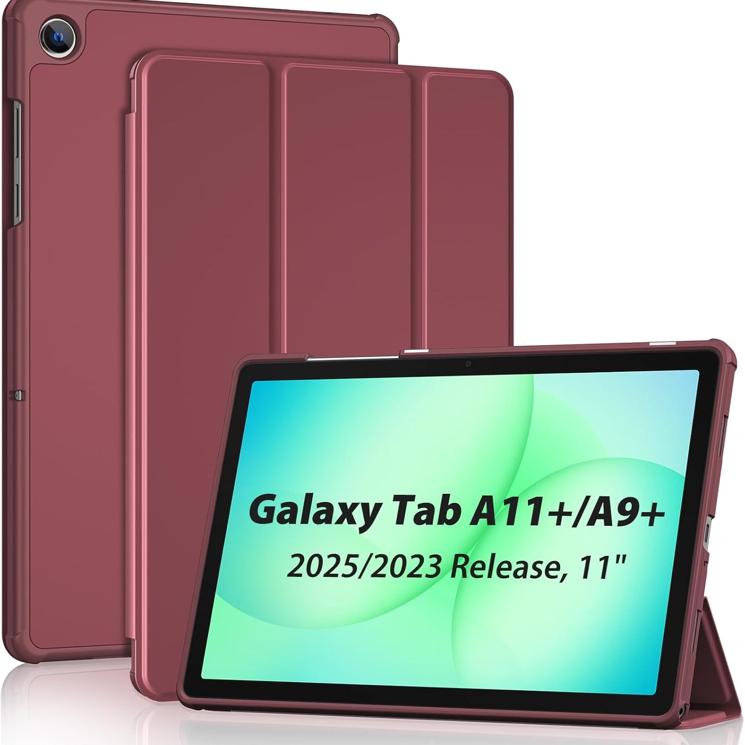 Galaxy Tab A11+ Plus/A9+ Plus 11 Inch Tablet Case with Soft TPU Back