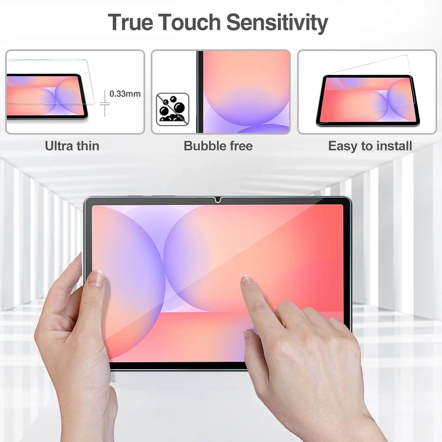 Ultra Thin Tempered Glass Screen Protector for Galaxy Tab S10 Lite / S10 FE 2025 