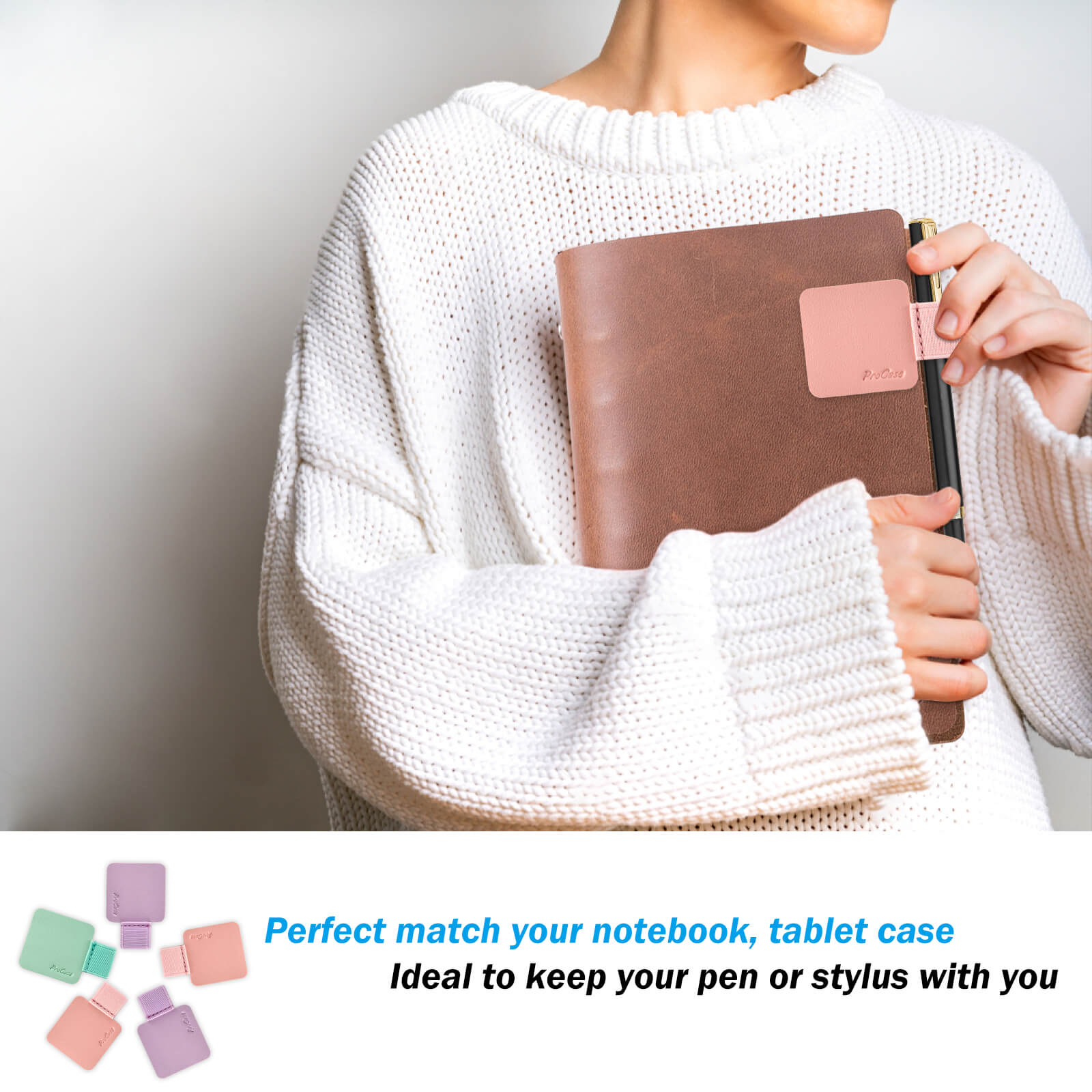  Pen Loop Holder for Notebooks Journals Planners Tablet Case