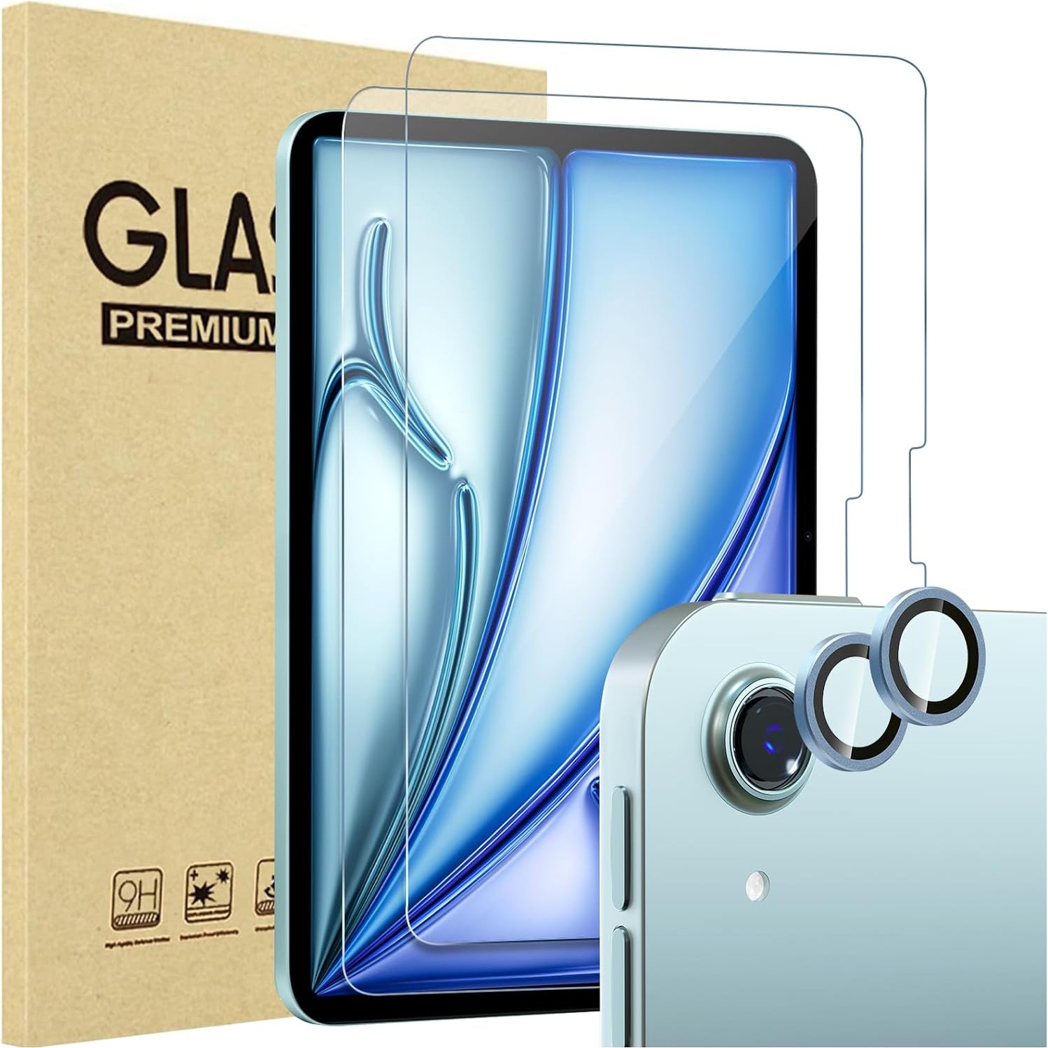 ProCase Screen Protector for iPad Air 11-Inch M2 2024 iPad Air 6th Gen