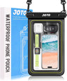 JOTO IP68 Large Waterproof Floating Phone Pouch, Big Float Dry Bag Cellphone Holder Case for iPhone 14 13 12 11 Pro Max Galaxy S23 Ultra S22 S21 Waterproof Wallet for Cash Card Watch