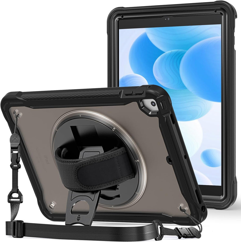 ProCase Rugged Case for iPad 9.7 Inch 5th 6th Gen/iPad Air 2/iPad Pro 9.7 Black