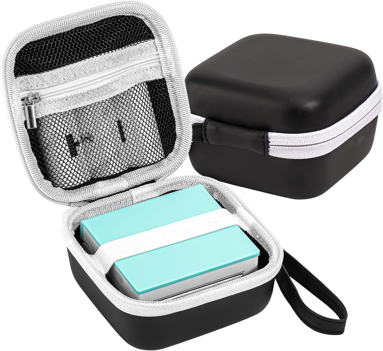 ProCase Carrying Case for Sticker Printer Phomemo M02 P12 Memoking T02 Black