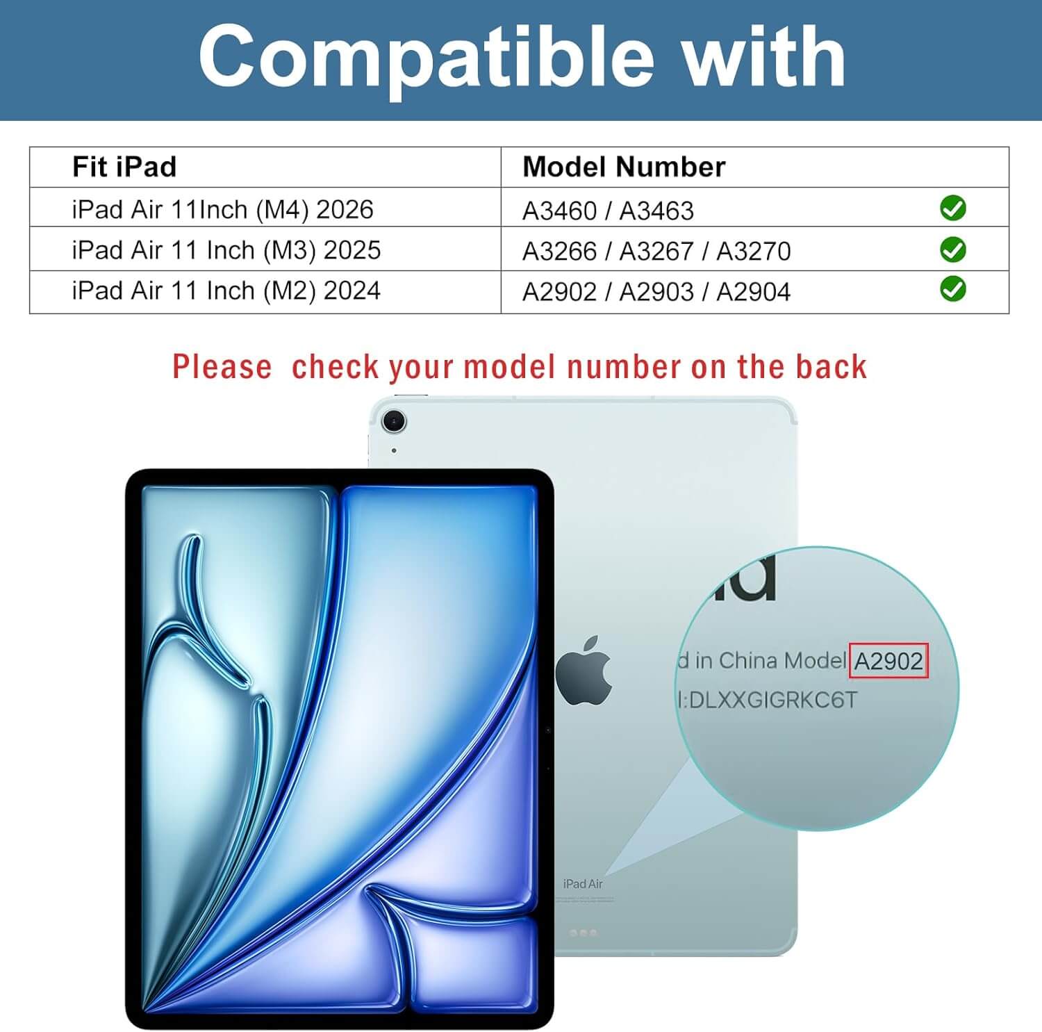 iPad Air 11-inch M4 M3 M2 cases and screen protectors compatibility