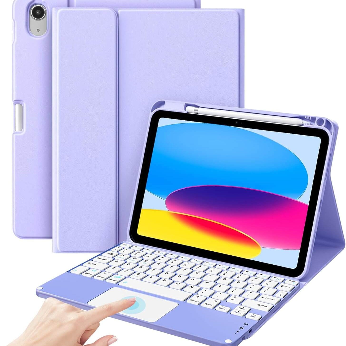 ProCase Folio Cover Case for iPad 11th/10th Purple