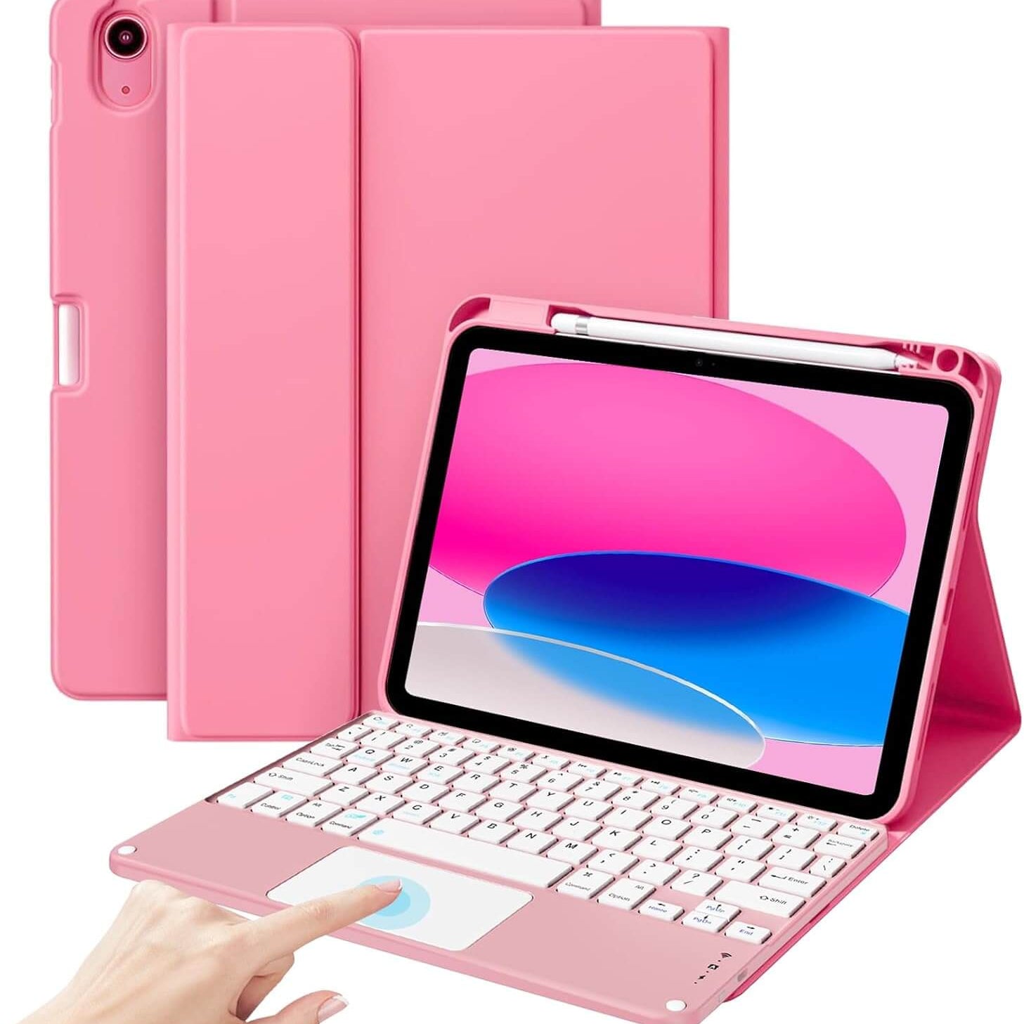 ProCase Folio Cover Case for iPad 11th/10th Pink