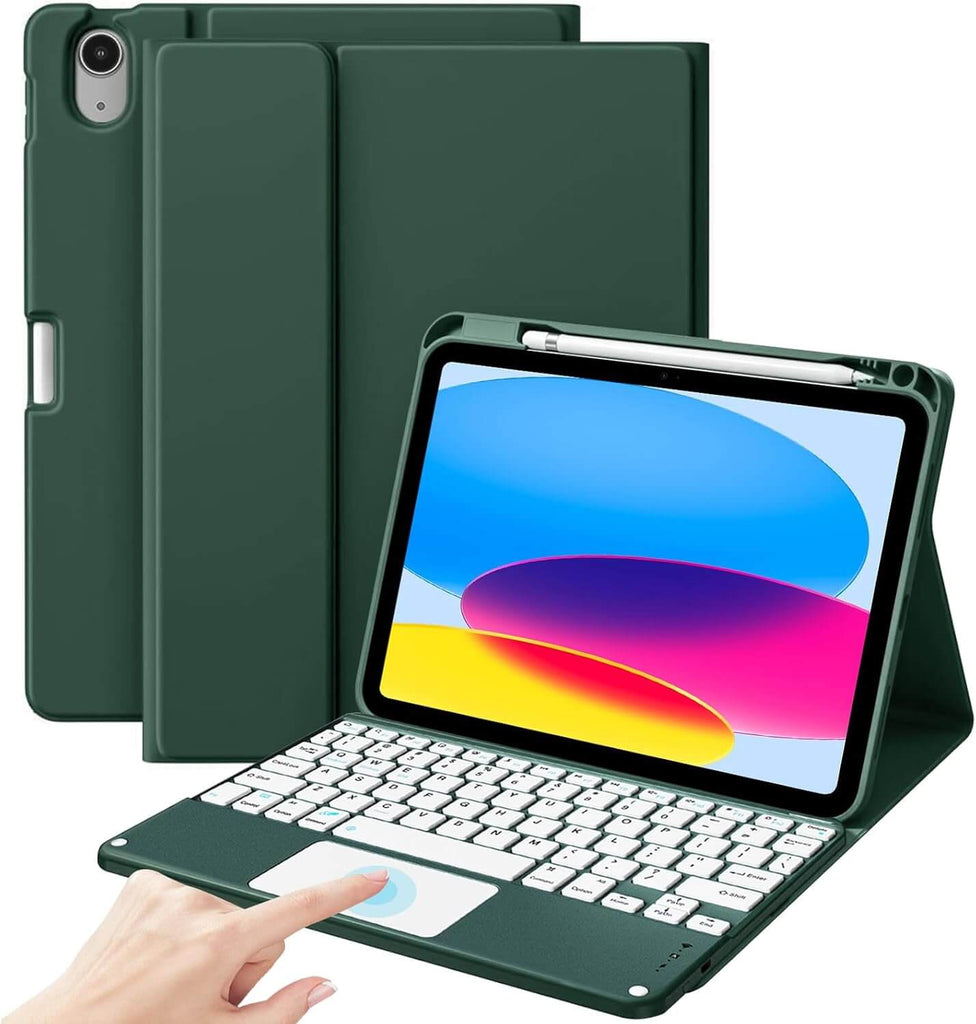 ProCase Folio Cover Case for iPad 11th/10th Green