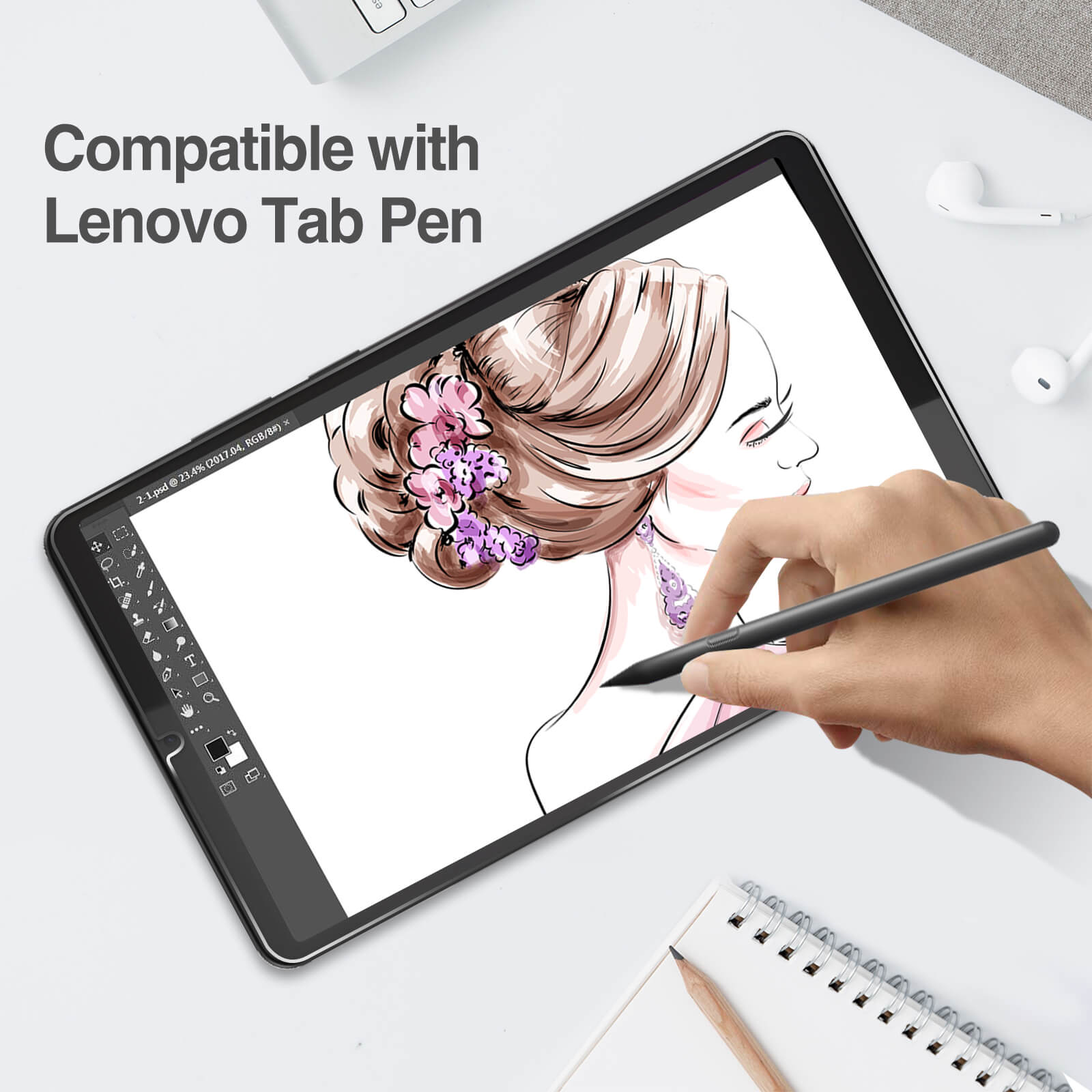 Screen Protector for Lenovo Tab One / K9 8.7 Inch 2025