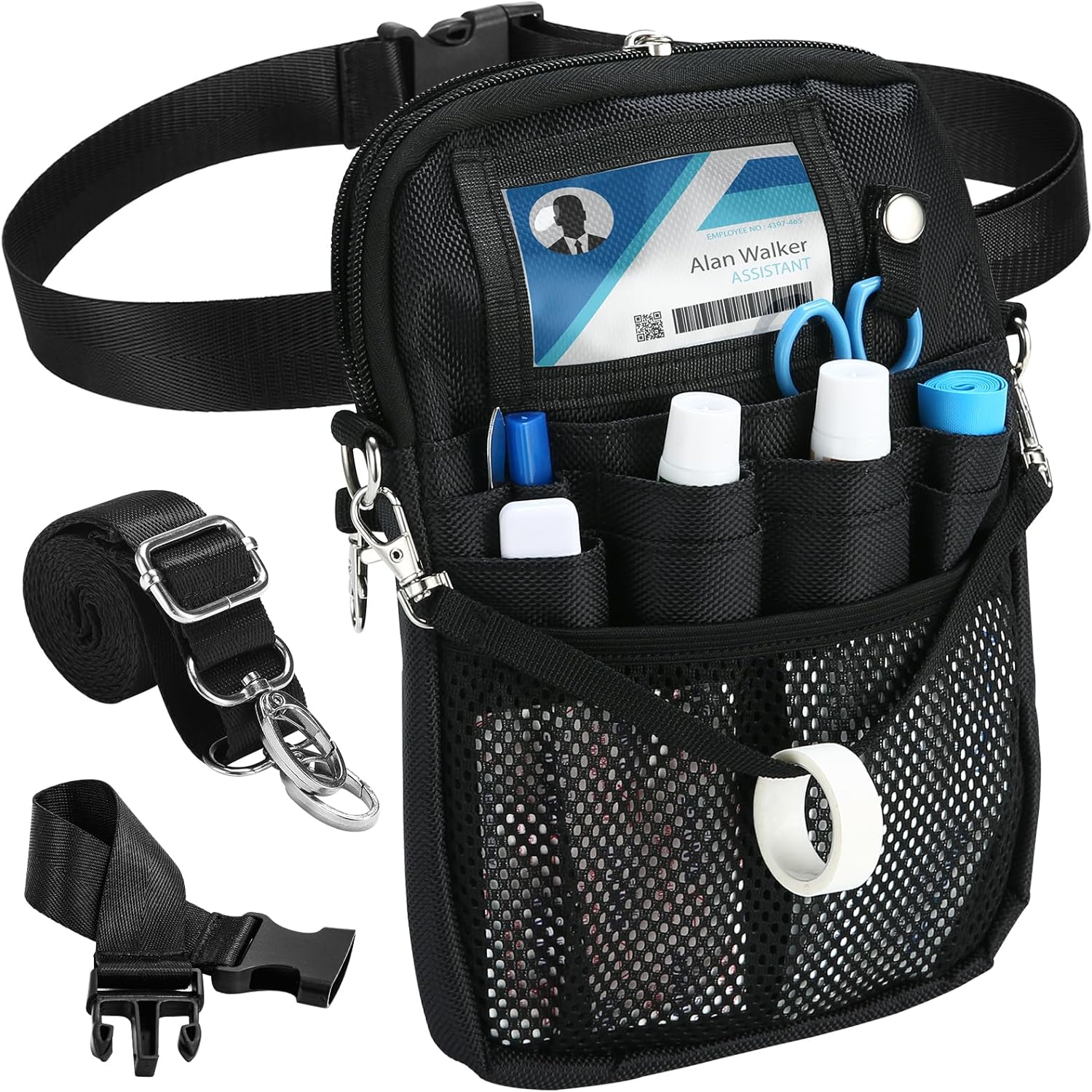 Nurse Supplies Waist Bag Pouch with Medical Tape Holder