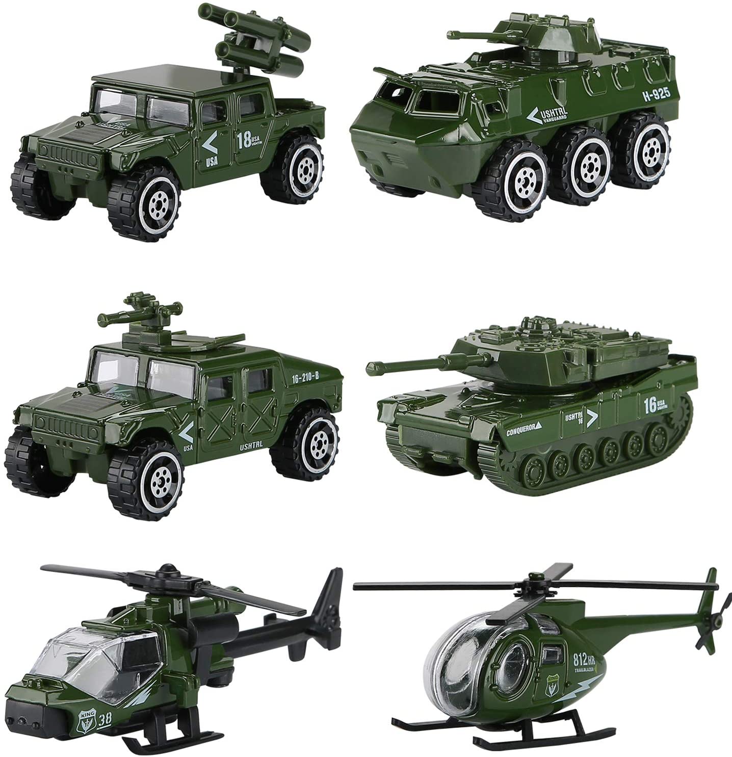 Diecast Military Toy Vehicles
