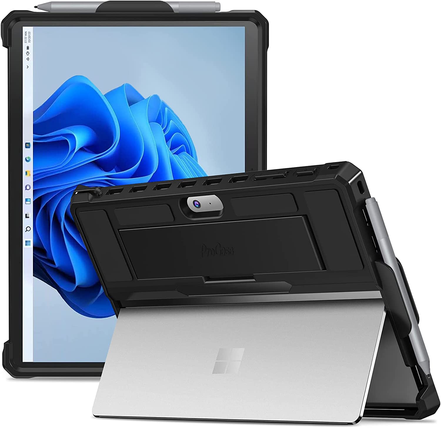 Microsoft Surface Go/ Go 2/Go 3 Shockproof Case with Pen Holder