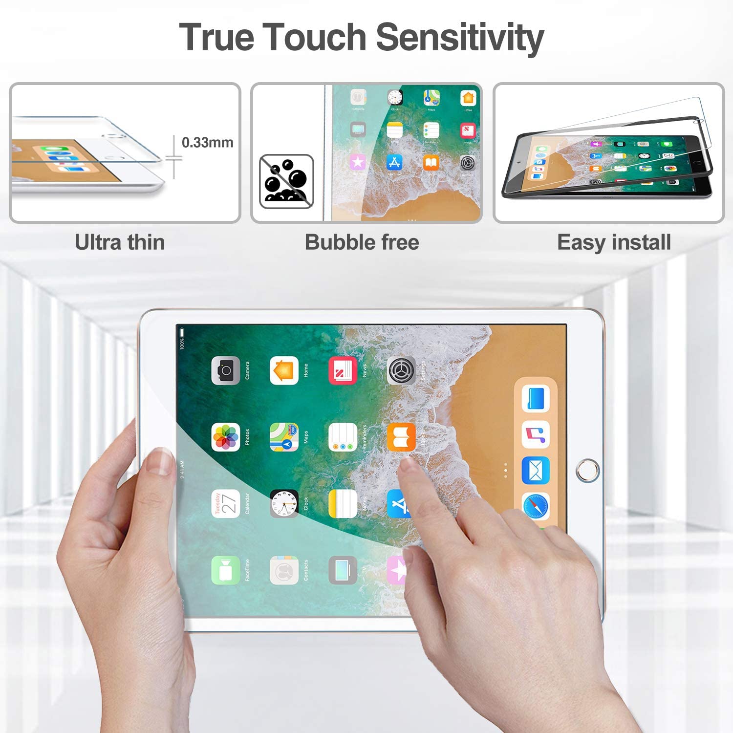 iPad 5th / 6th Gen Tempered Glass Screen Protector