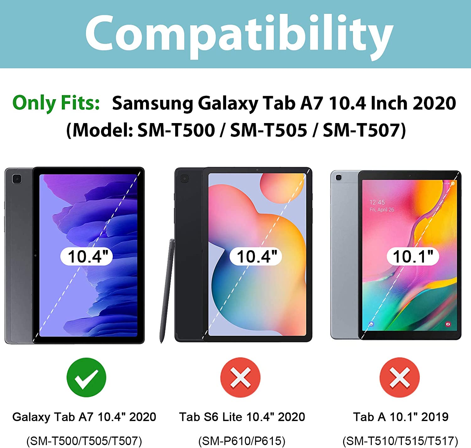 Samsung Galaxy Tab A7 screen protector